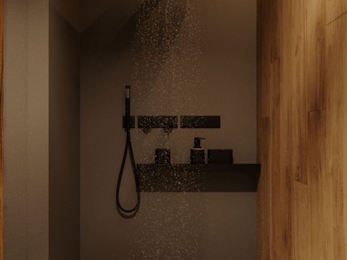 Archisio - Red Head Design - Progetto Lavaggio con doccia