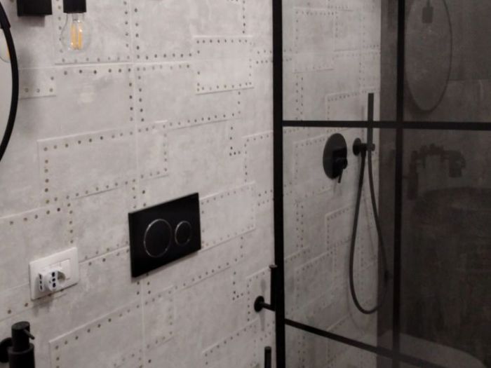 Archisio - Mani Srl Ristrutturazini - Progetto Bagno industrial chic roma zona san giovanni