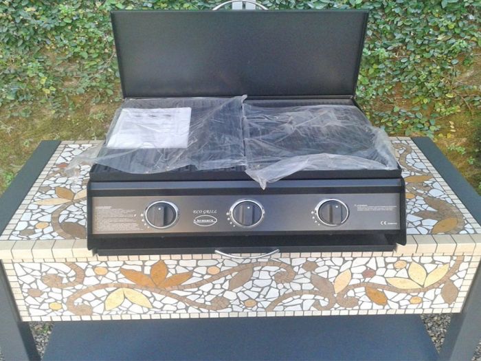 Archisio - Il Fauno Mosaici - Progetto Cucine per esterno