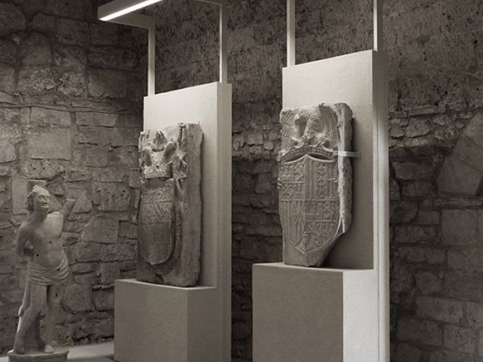 Archisio - Dpstudio - Progetto Lapidarium castello normanno svevo di barletta 2017