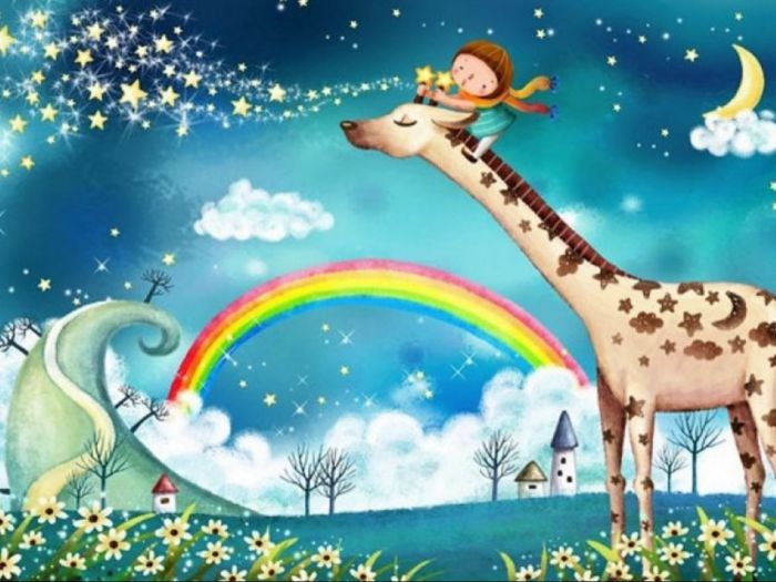 Archisio - Tutto Tetto Di Shein Vitaliy - Progetto Pareti e soffitti per bambini in 3d fluorescenti