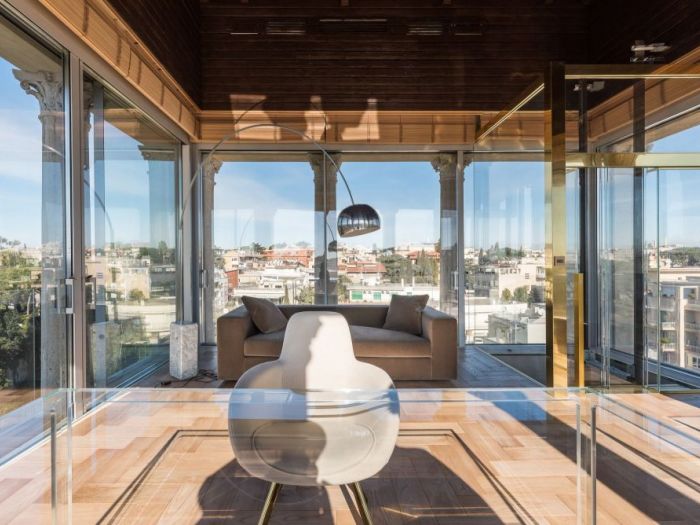 Archisio - Daniele Raffaelli - Progetto Attico nel centro di roma