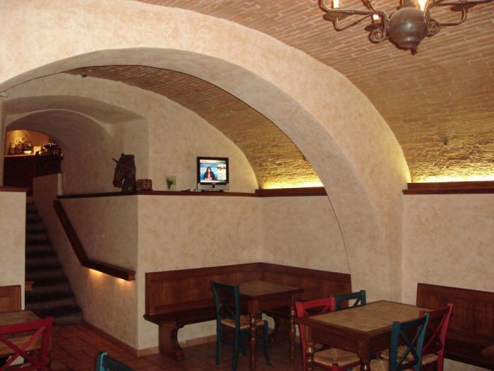 Archisio - Simone Casini - Progetto Ristorante bar brancaleone a san giovanni valdarno