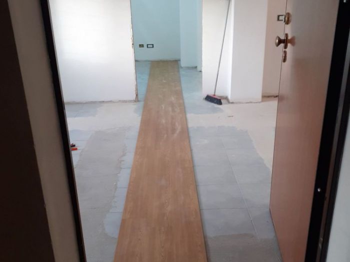 Archisio - Mani Srl Ristrutturazini - Progetto Living roma zona madonnetta