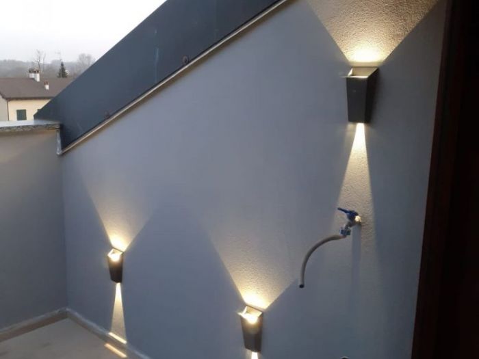 Archisio - Gilardi Interiors On Staging - Progetto Dettagli illuminazione terrazzino tra i tetti