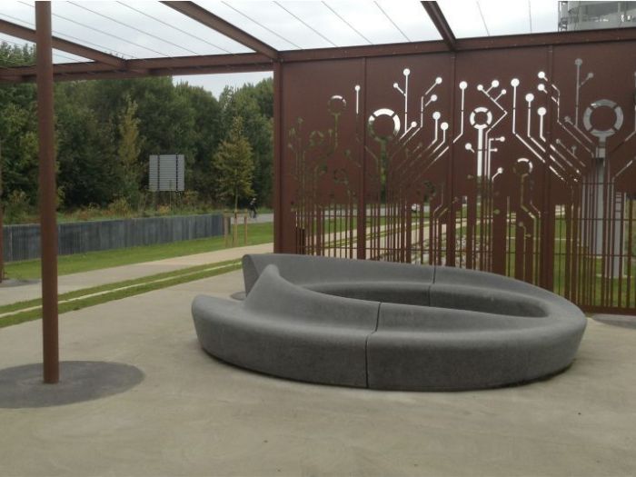 Archisio - D Materials - Progetto In out bench