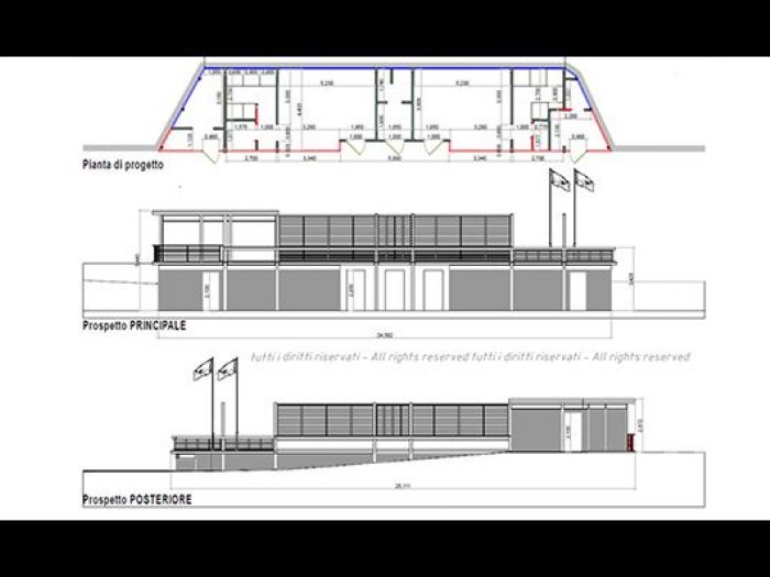 Archisio - Mario Mele - Progetto Spogliatoi campo sportivo - 2014