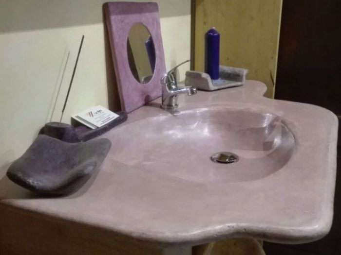 Archisio - Lo Art Di Lorenzo Menichelli - Progetto Lavabi in cacciopesto