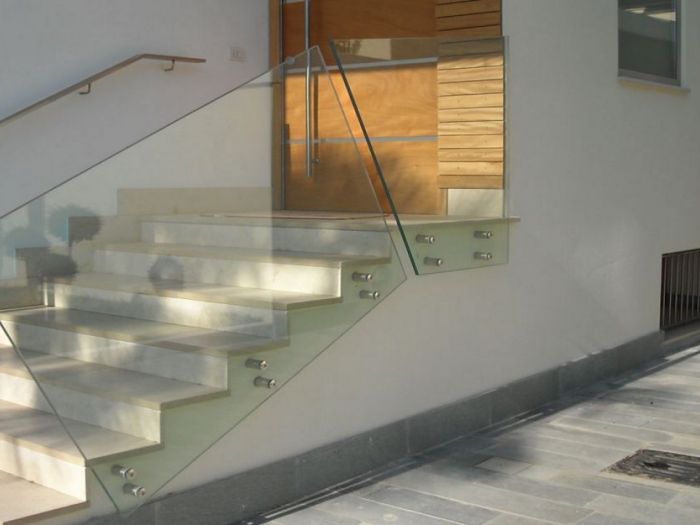 Archisio - Emmaus Snc - Progetto Ringhiere in vetro