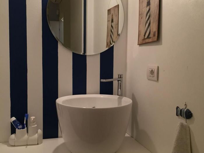 Archisio - Ilaria Cassina - Progetto Righe e coloriappartamento a muggio