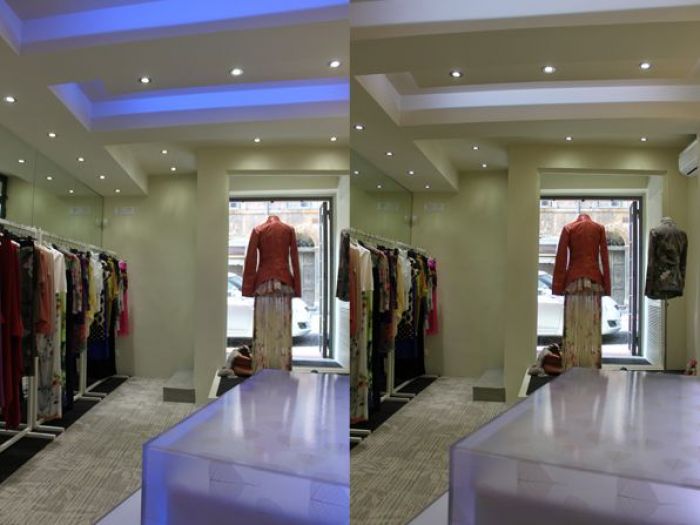 Archisio - Studio Gianluca Centurani - Progetto The butterfly effect concept store e boutique