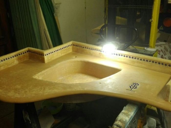 Archisio - Lo Art Di Lorenzo Menichelli - Progetto Lavabi in cacciopesto