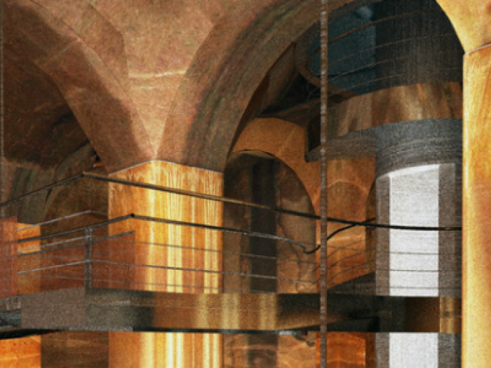 Archisio - Enrico Realacci - Progetto Cisterna borbonica - percorso di visita