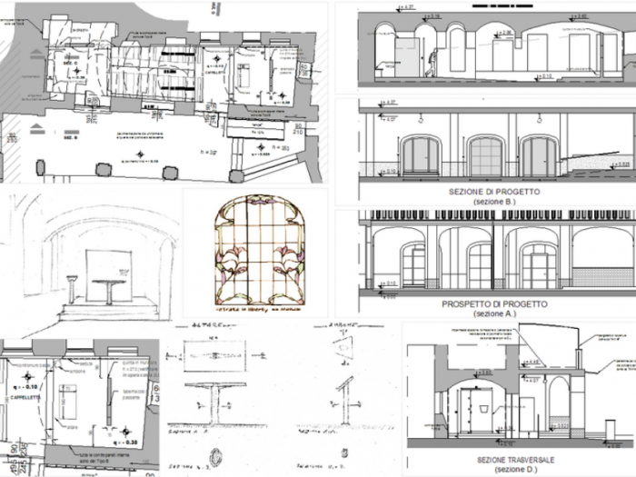 Archisio - Enrico Girardi - Progetto Convento di montanaro