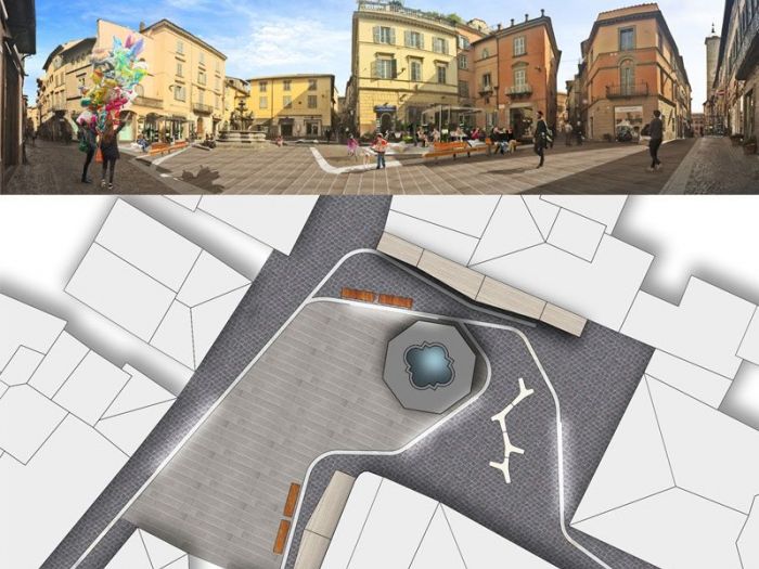 Archisio - B P Architetti - Progetto Le piazze fanno centro
