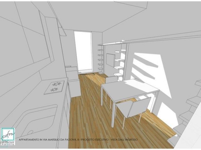 Archisio - Cofra Architettura Design Innovazione - Progetto Studio monolocale storico