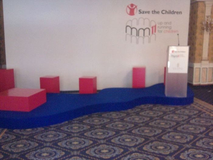 Archisio - Linea Contemporanea Home - Progetto Allestimento evento save the children