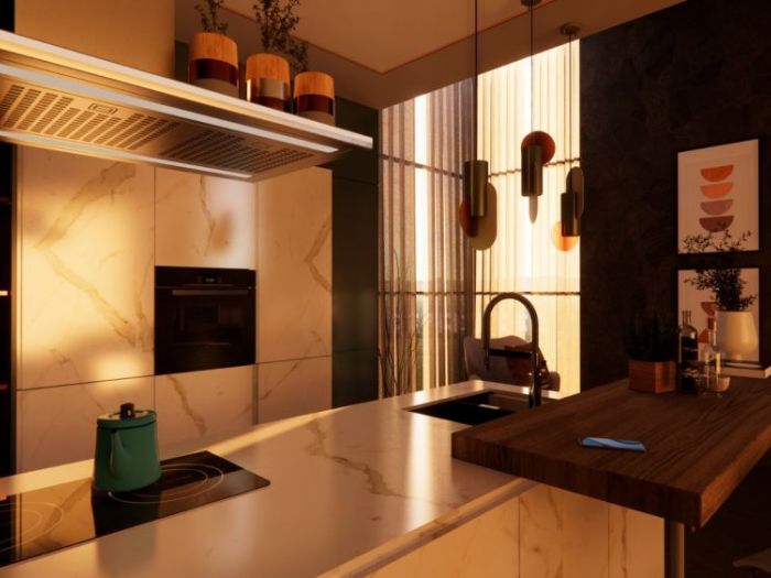 Archisio - Federica Mandato - Progetto Progetto cucina abitabile