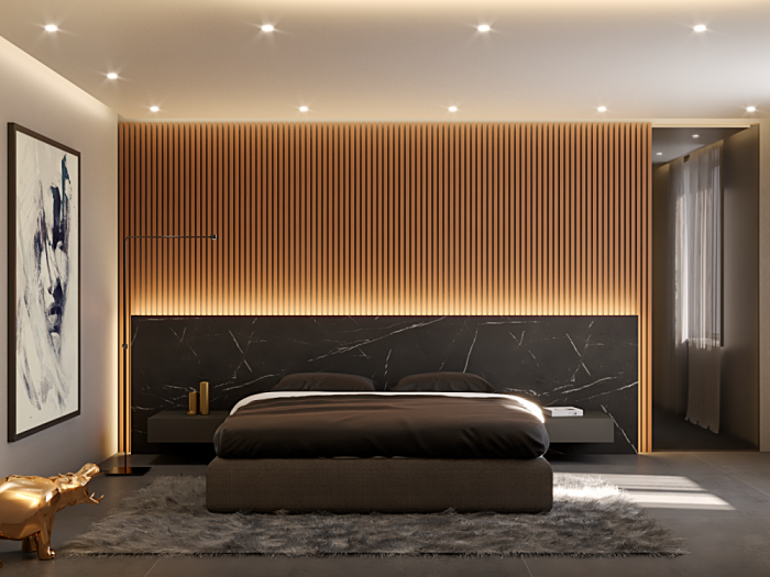 Archisio - Alessandro Di Bonito - Progetto Warm bedroom