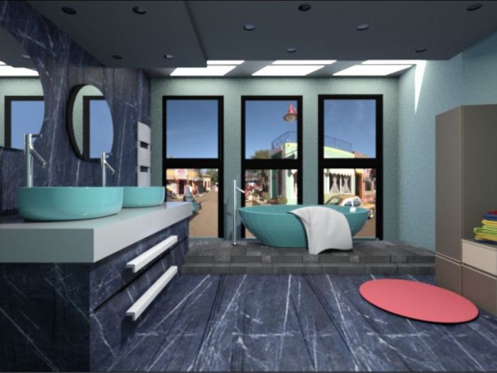 Archisio - Daniela Di Domenicantonio - Progetto Camera da bagno