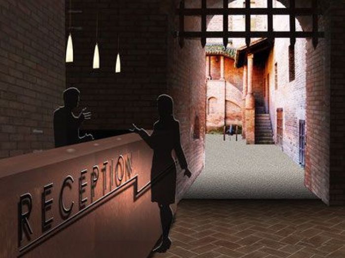 Archisio - Giulia Goldoni - Progetto Restauro rocca estense di san felice sp