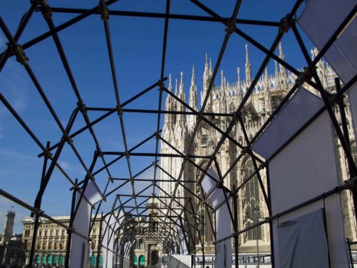 Archisio - Lascia La Scia Sas - Progetto Frammenti tunnel espositivo duomo