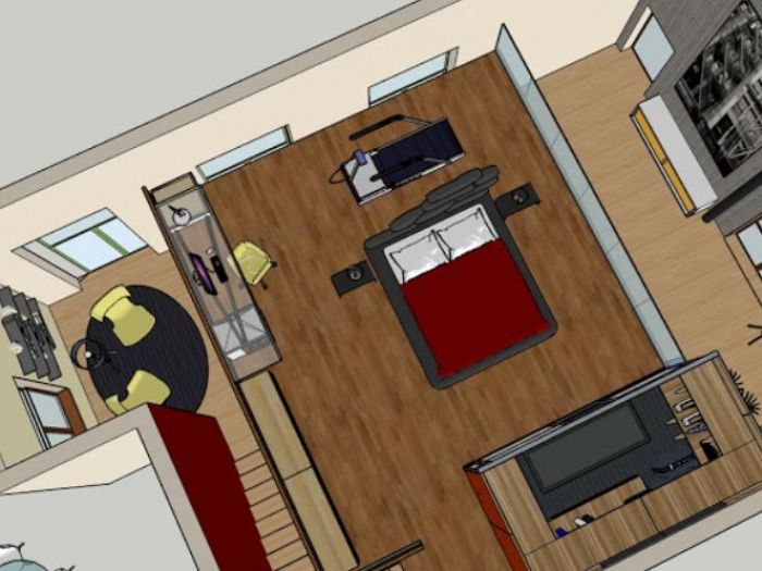 Archisio - Interno 75 - Progetto Loft milano