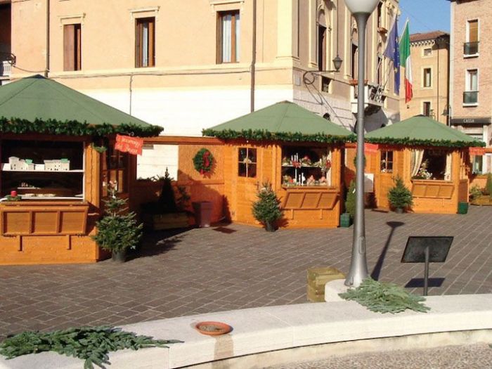 Archisio - Vz Strutture In Legno - Progetto Chioschi in legno di abete a pannelli