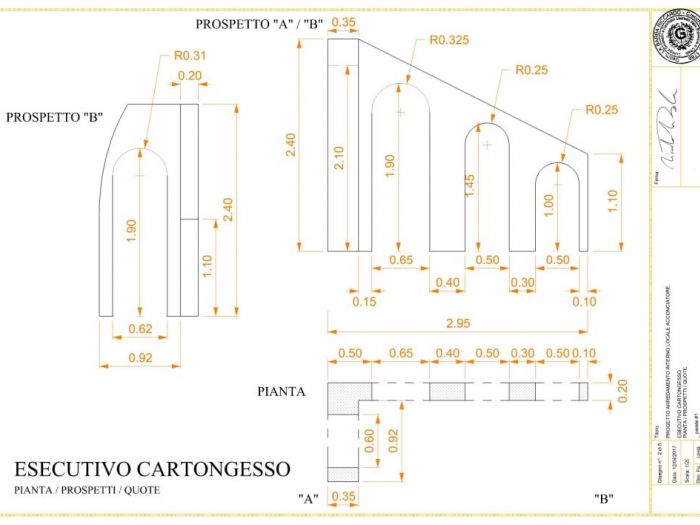 Archisio - Riccardo La Barba - Progetto Negozio parrucchiera