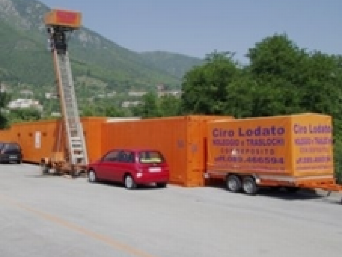 Archisio - Ciro Lodato Traslochi - Progetto Noleggio autoscale per tutte le altezze