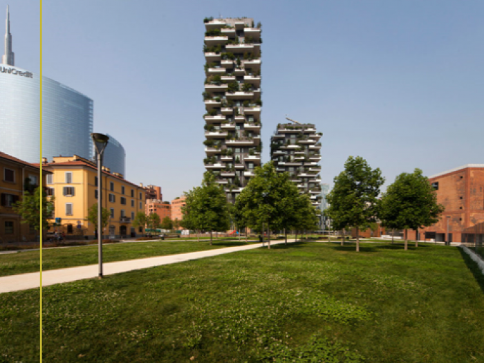 Archisio - Colombo Costruzioni - Progetto Bosco verticale a milano
