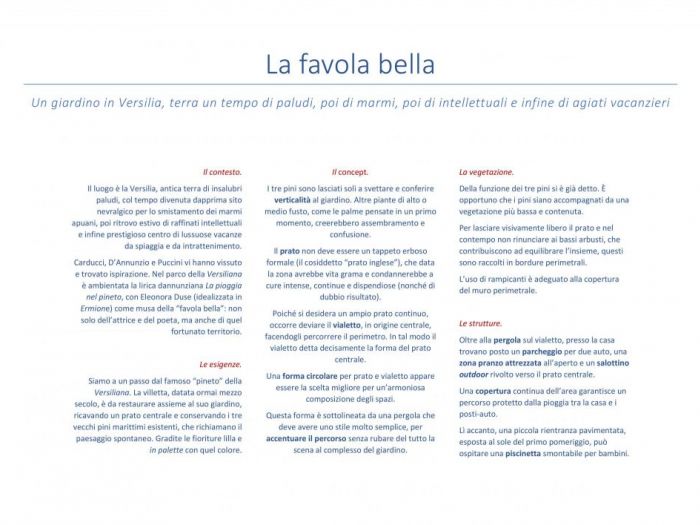 Archisio - Luca Righetto - Progetto La favola bella