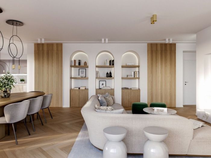 Archisio - Doppiozero Interior - Progetto Casa mm - interior design di un attico contemporaneo