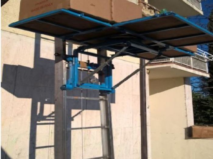 Archisio - Mp Traslochi - Progetto Scala aerea