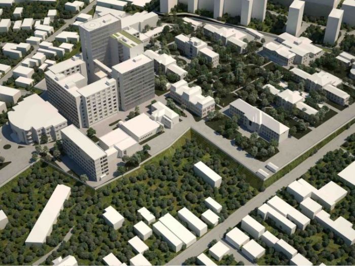 Archisio - Ati Project - Progetto Ospedale centrale di bucarest