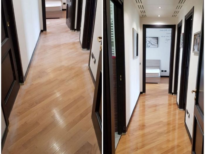 Archisio - Parquettista Roma - Progetto Restauro parquet massello con levigatura e verniciatura