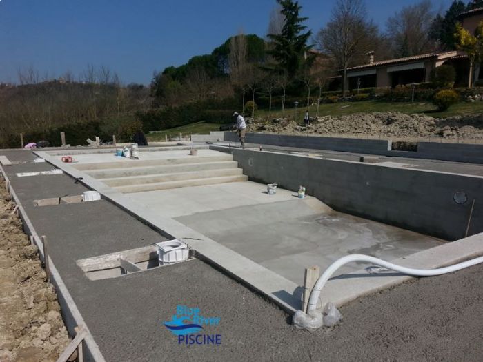 Archisio - Blue River Piscine - Progetto I nostri cantieri