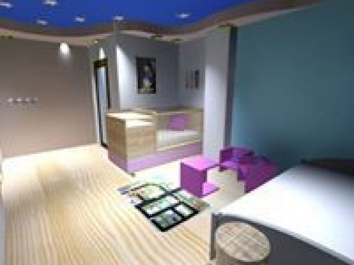 Archisio - Architetto Maria Rita Malandra - Progetto Progetto di cucina con penisola e cameretta