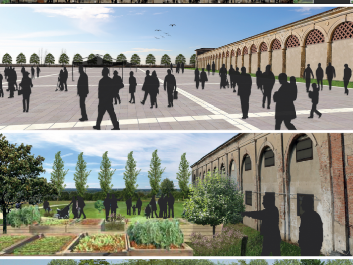 Archisio - Studio Di Architettura Iattoni - Progetto Concorso di idee la corte ideale - canedole di roverbella