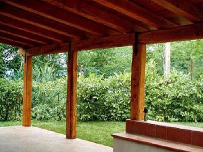 Archisio - Edilmanfre srl - Progetto Porticati in muratura legno e pietra