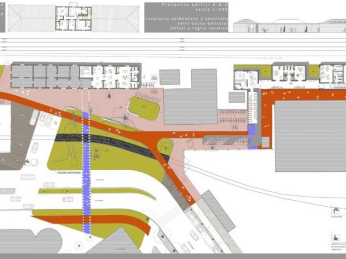Archisio - Soa Spazio Oltre Larchitettura - Progetto Alt stazione arte e bici alla fermata del treno