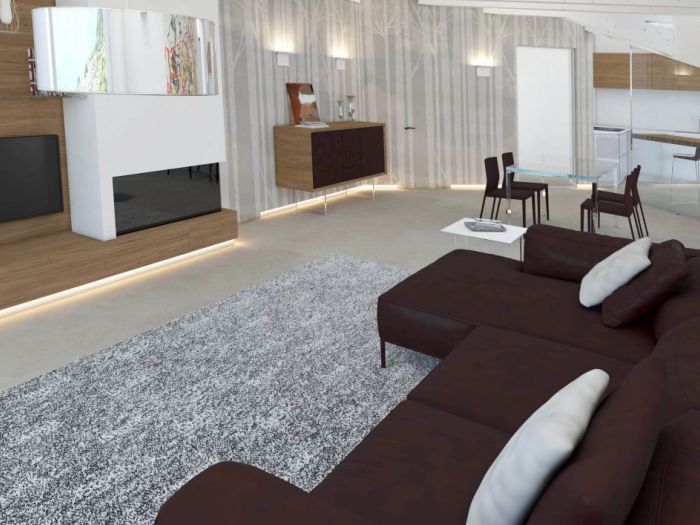 Archisio - Studio Lucadello Stocco Architetti Associati - Progetto Progettazione e realizzazione di arredamento interno per attico