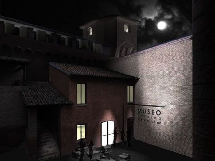 Archisio - Giulia Goldoni - Progetto Restauro rocca estense di san felice sp