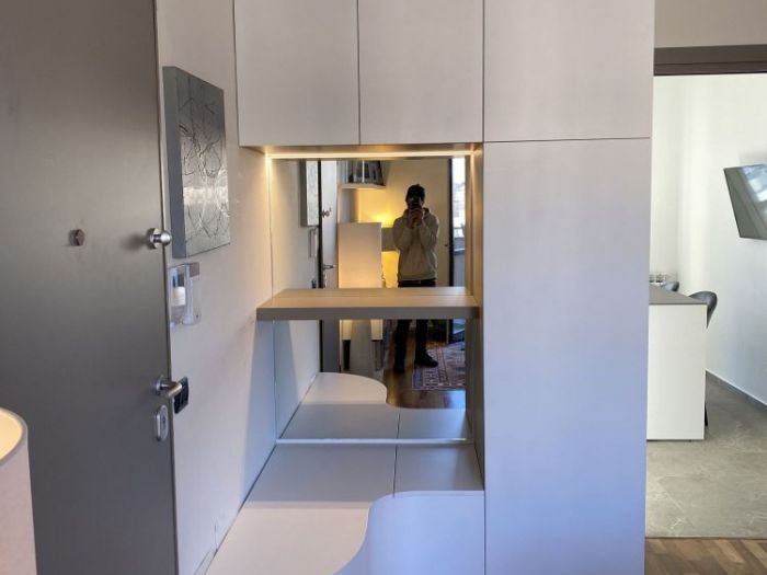 Archisio - Fp Forma - Progetto Mobile ingresso su misura citylife mila