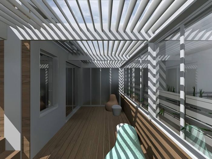 Archisio - Margherita Papagni - Progetto Affaccio sul mare attico privato