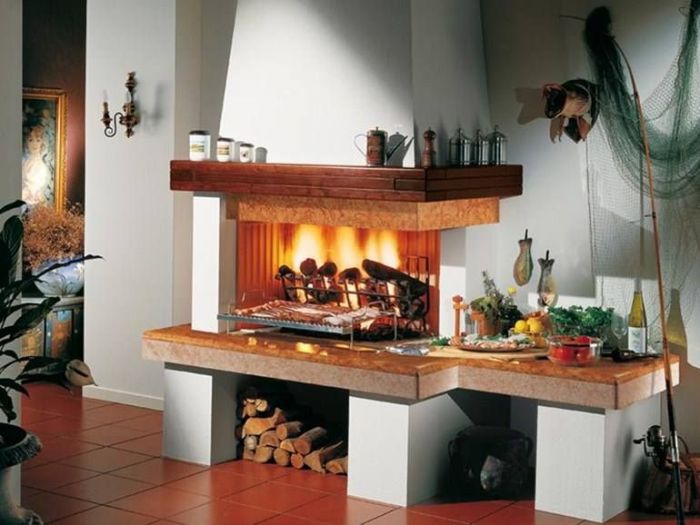 Archisio - Carpenteria Fabbro Alma - Progetto Marmo per camini