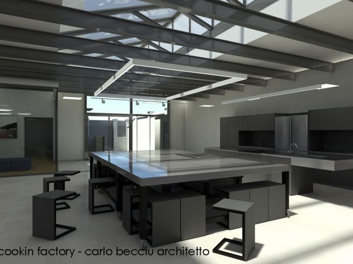Archisio - Carlo Becciu - Progetto Scuola di cucina cookinfactory