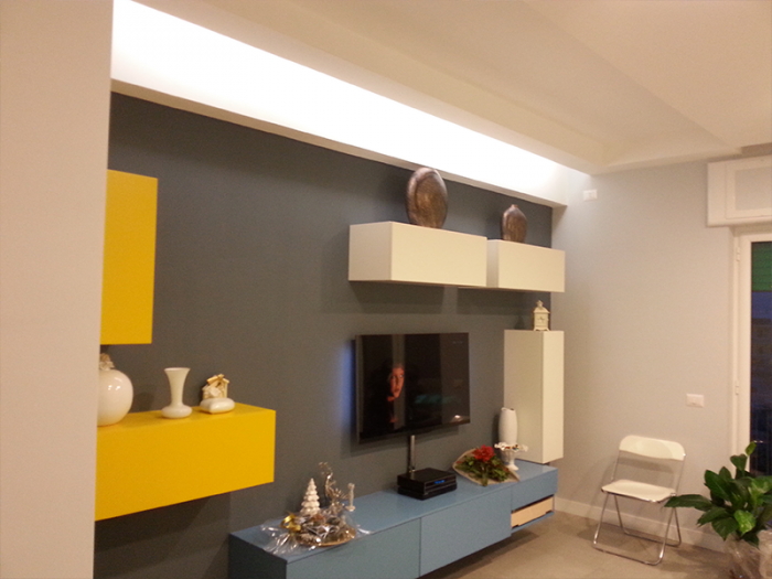 Archisio - Impresa Edile Vg Costruzioni Generali - Progetto Ristrutturazione salotto