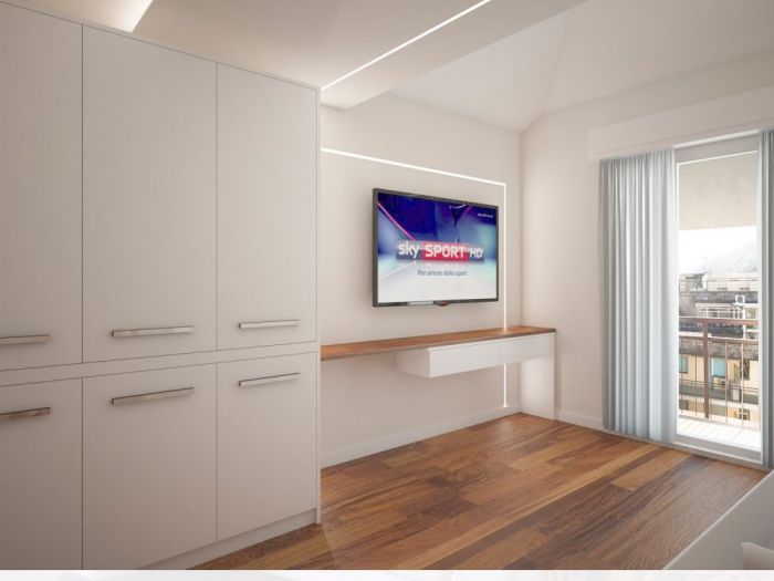 Archisio - Mc Rendering Solution - Progetto una casa su due livelli trasformabile nel tempo