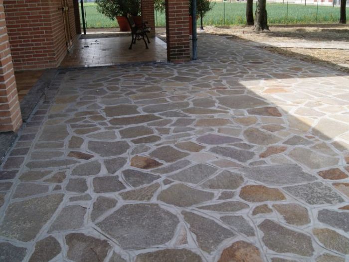 Archisio - Pietranova - Progetto Pavimenti in pietra naturale i pavimenti in porfido